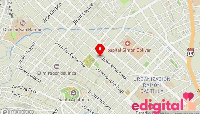 mapa de Mi Farma Farmacia en Cajamarca