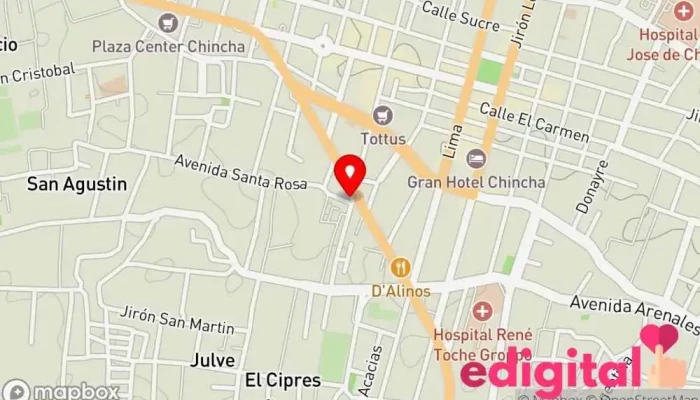 mapa de Mi Salud Farmacia en Sunampe