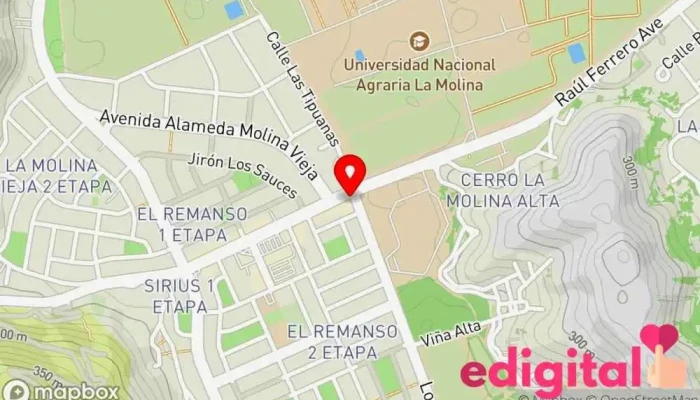 mapa de Mifarma Farmacia en Lima