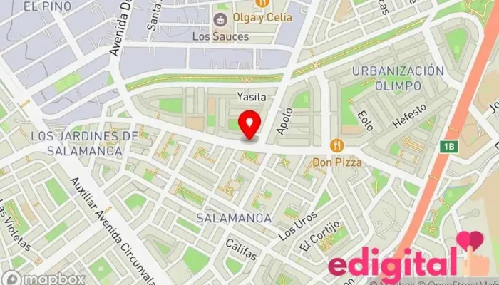 mapa de Mifarma Salamanca Farmacia en Lima