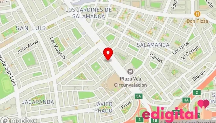 mapa de Miguel Farmacia en San Luis