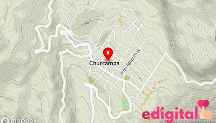mapa de Municipalidad Provincial de Churcampa Diputación, Ayuntamiento en Churcampa