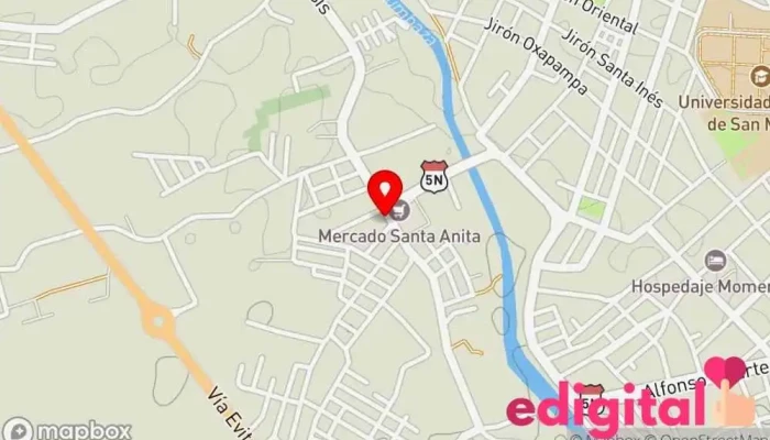 mapa de Ney Farma Farmacia en Tarapoto
