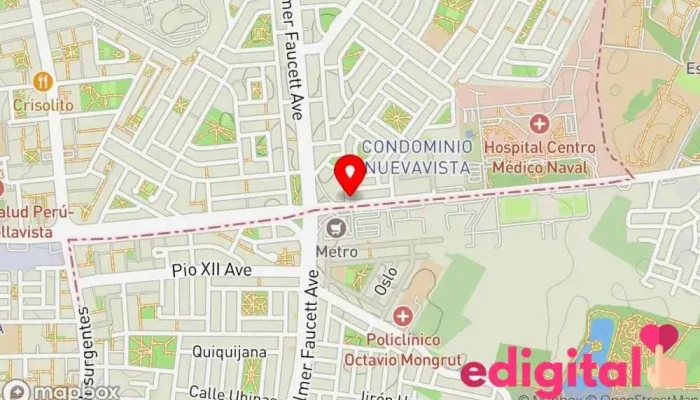 mapa de Oizumi Store Farmacia en Bellavista
