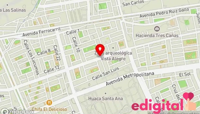mapa de OPHARMA Farmacia en Santa Anita