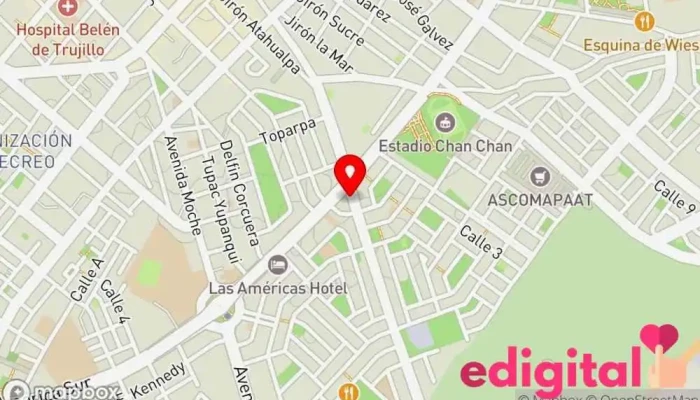 mapa de PET FARM Farmacia veterinaria, Peluquero de mascotas, Tienda de productos para mascotas, Veterinario en Trujillo