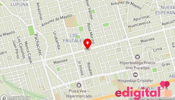 mapa de PHARMA 24/7 Farmacia en Pucallpa