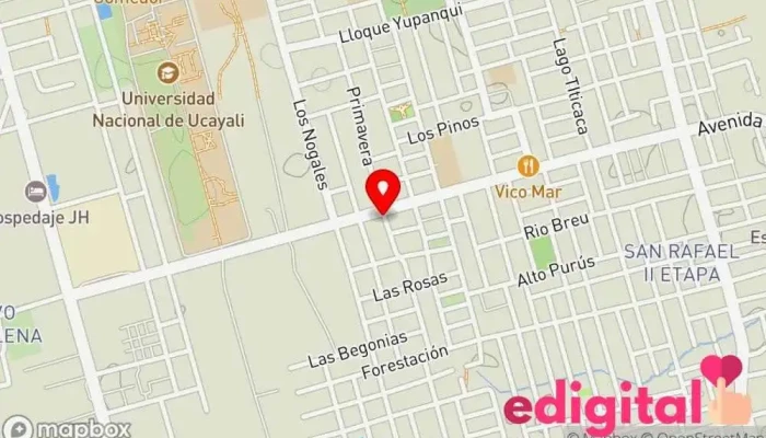 mapa de Pharma 24/7 Farmacia en Pucallpa