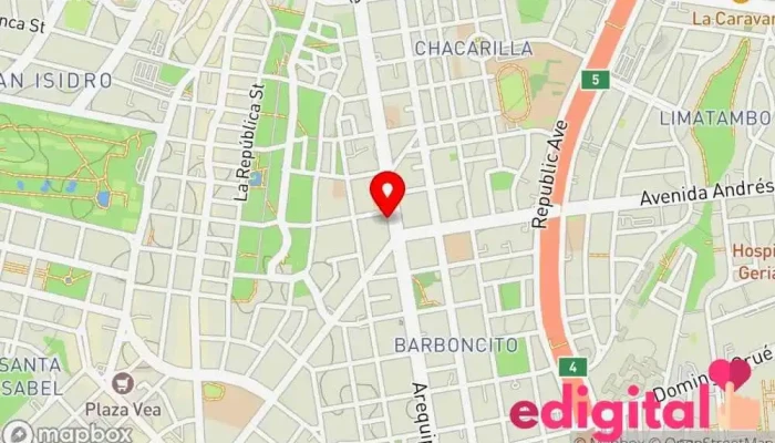 mapa de Pharma Kids Farmacia en San Isidro