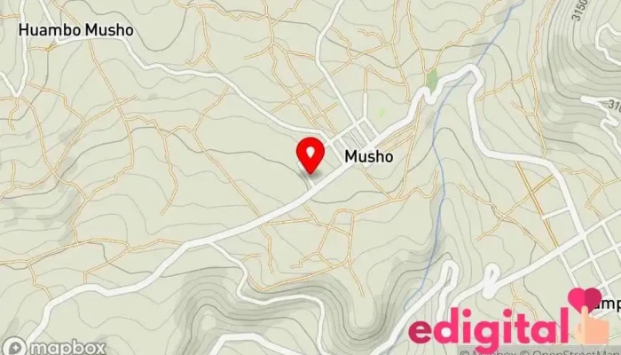 mapa de Priss Farma (Musho) Farmacia, Tienda de cubertería, Perfumería en Yungay