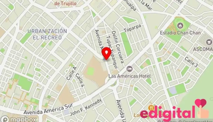 mapa de PromoFarma Farmacia en Trujillo