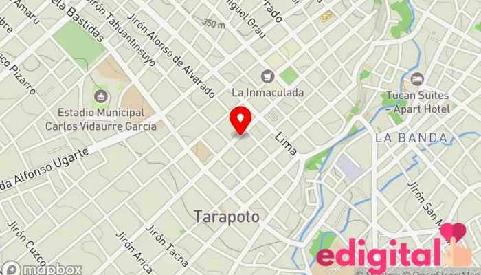 mapa de QF Farmacia Magistral - Tarapoto Farmacia en Tarapoto