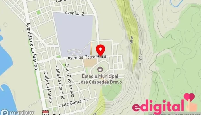 mapa de SAIDFARMA Farmacia en Salaverry