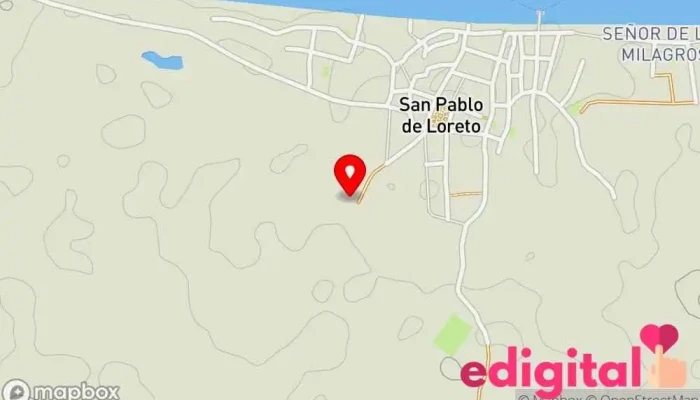 mapa de San Pablo de Loreto  en San Pablo de Loreto
