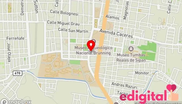 mapa de Sayur Farma Farmacia en Lambayeque