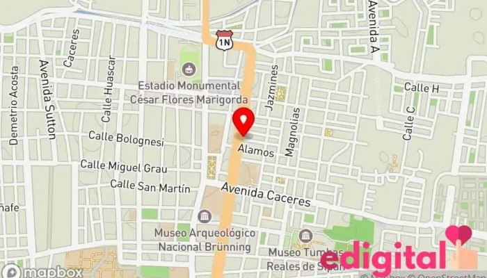 mapa de Silsagro Farmacia en Lambayeque