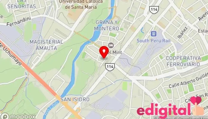 mapa de SWISS JUST - Curativa Tienda Tienda de aromaterapia en Arequipa