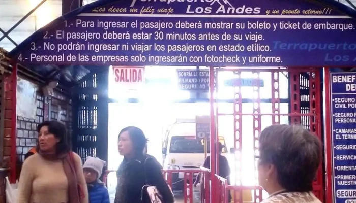 Terminal A La Selva - Huancayo 12001