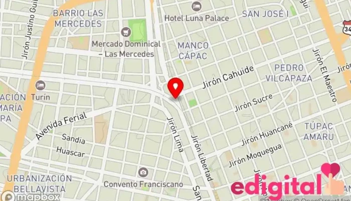 mapa de Terminal a macusani Servicio de transporte en Juliaca 21101