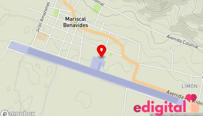 mapa de terminal de aeropuerto Rodriguez de Mendoza Oficinas de empresa en Mariscal 01330
