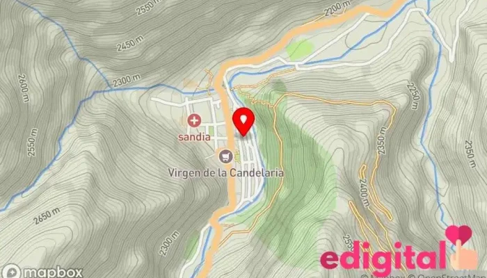 mapa de TERMINAL DE SANDIA Aparcamiento en 21366