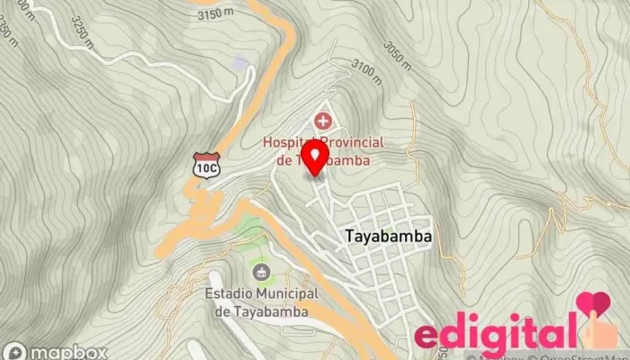 mapa de Terminal los cortijos Barbería en cumsmoto