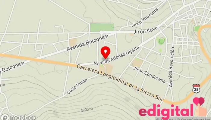 mapa de Terminal Provincial De Juli Servicio de transporte en Juli 21530