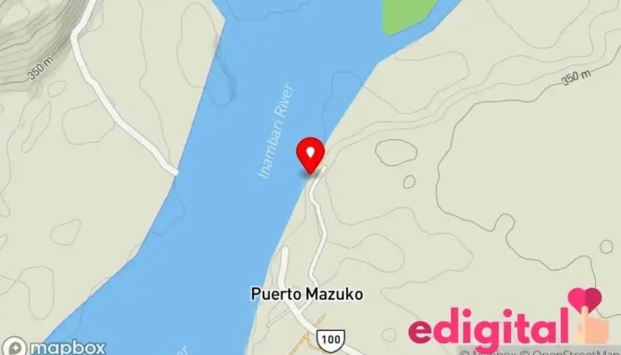 mapa de Terminal Rio Inambari Oficinas de empresa en 17500