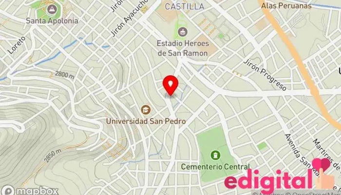 mapa de Terminal Terrestre Chilete, Cruce, Asunción, Tembladera Empresa de autobuses en Cajamarca 06002