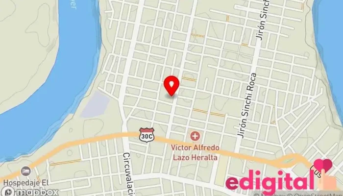 mapa de Terminal terrestre de Puerto Maldonado Comercio en Puerto Maldonado