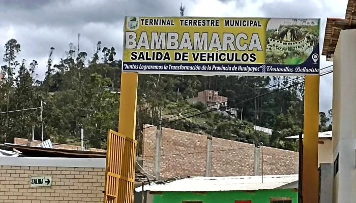 Terminal Terrestre Municipal -  Servicio De Transporte - Bambamarca 06116