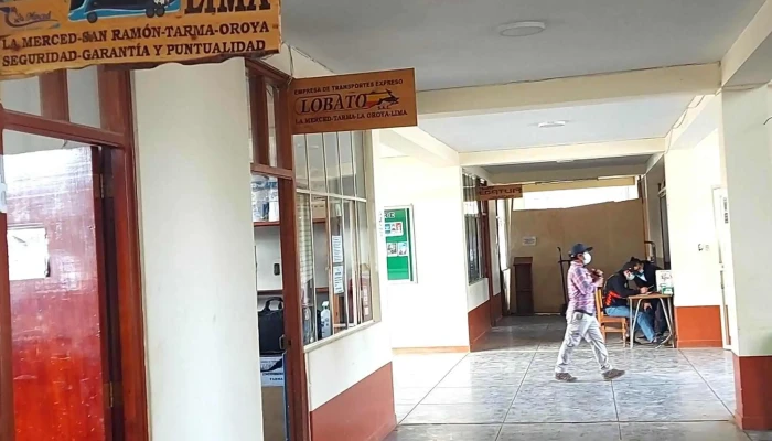 Terminal Terrestre Oxapampa -  Precios - Oxapampa 19230