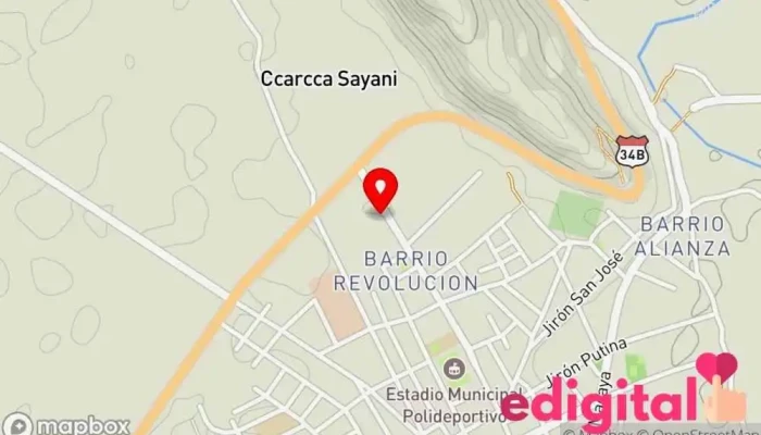 mapa de Terminal Zona Norte - Azángaro Servicio de transporte en Azángaro 21157