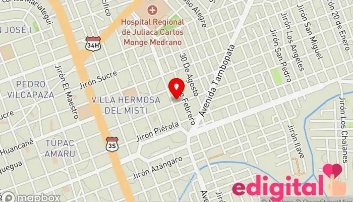 mapa de terminal zonal buses juliaca puno Servicio de transporte en Juliaca 21103