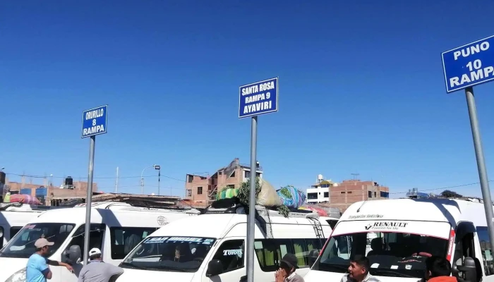 Terminal Zonal Mercedes -  Ubicacion - Juliaca 21101