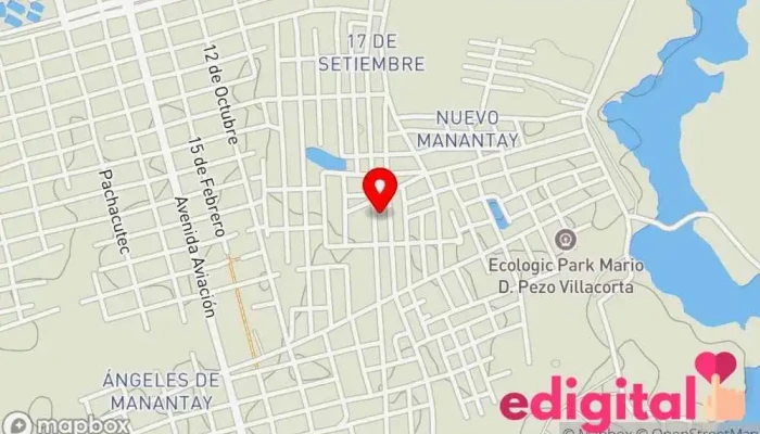 mapa de TOPICO PERU Farmacia en Pucallpa