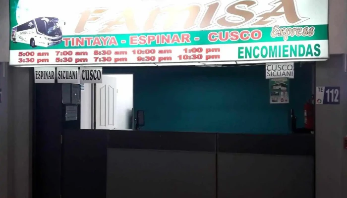 Transportes Famisa Express - Terminal Terrestre Arequipa Norte