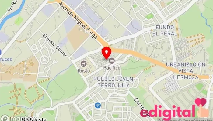 mapa de Transportes y Negocios Trébol Agencia expendedora de billetes de autobús en Jacobo Hunter