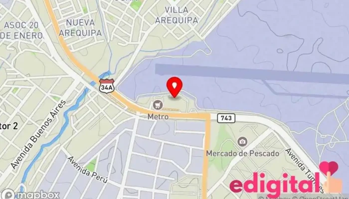 mapa de Tur Wuapo Q'orilazo Servicio de transporte en Cerro Colorado