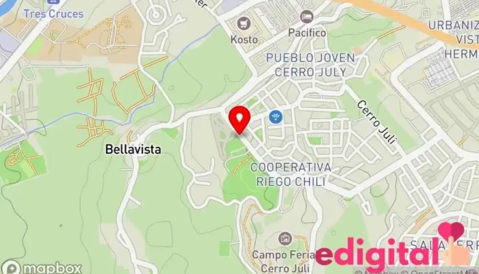 mapa de velódromo  en Jacobo Hunter