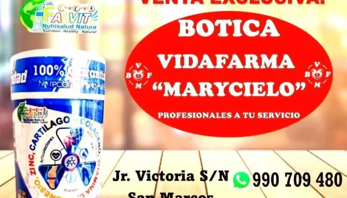 Vidafarma Marycielo -  Del Propietario - San Marcos