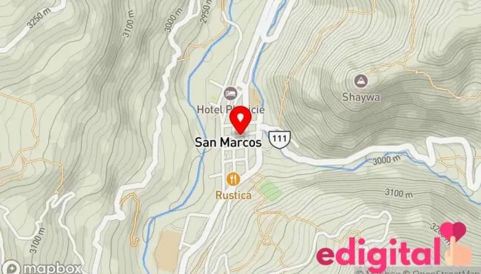 mapa de VIDAFARMA MARYCIELO Farmacia en San Marcos